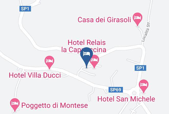 Siena - Torre La Cappuccina Maps