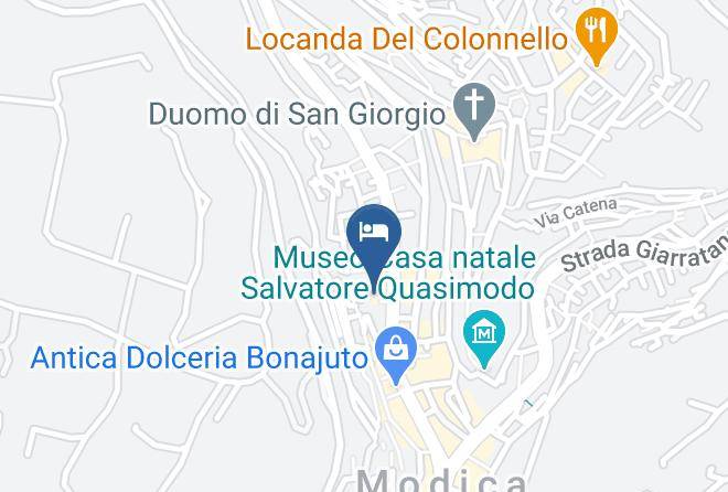 Ragusa - Hotel Relais Modica Maps