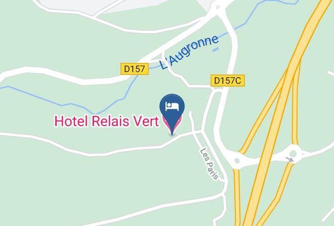 Vosges - Hotel Relais Vert Maps