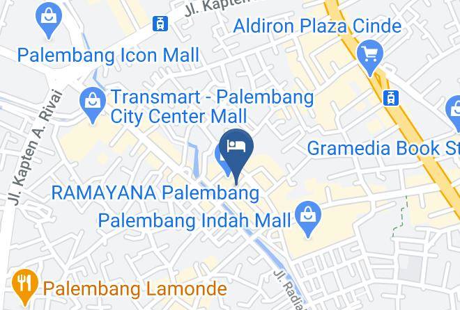 Palembang - Hotel Relasi Ramayana Maps
