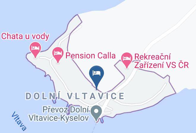Cesky Krumlov - Hotel Relax Accommodation Lipno Maps