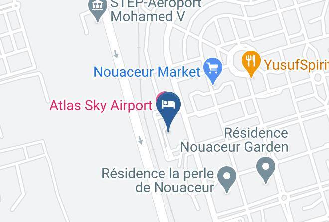 Grand Casablanca - Hotel Relax Airport Maps