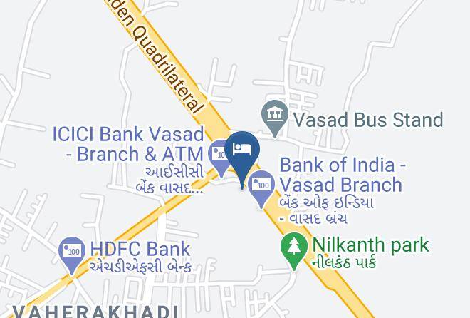 Anand Sub District - Hotel Relax Maps