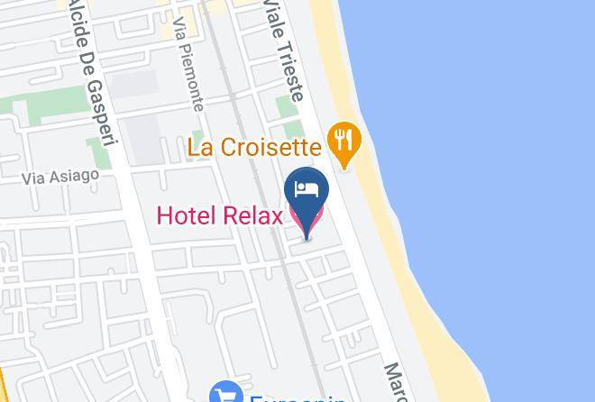 Ascoli Piceno - Hotel Relax Maps
