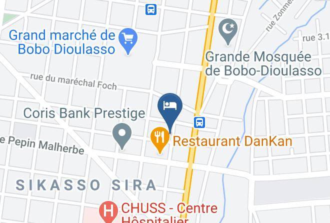 Houet - Hotel Relax Maps
