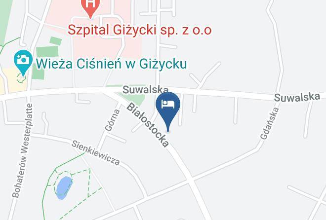 Gizycki - Hotel Relax Maps