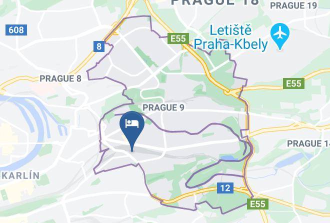 Prague - Hotel Relax Inn Maps