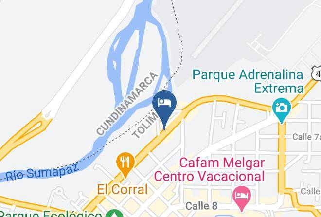 Hotel Relax Melgar Map