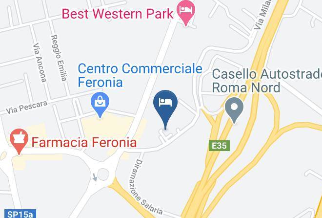 Hotel Relax Roma Nord Map