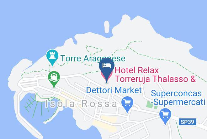 Sassari - Hotel Relax Torreruja Thalasso & Spa Maps