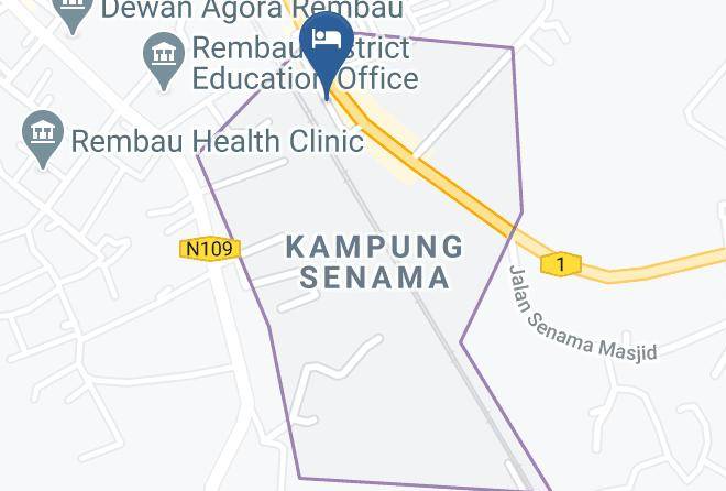 Rembau - Hotel Rembau Maps