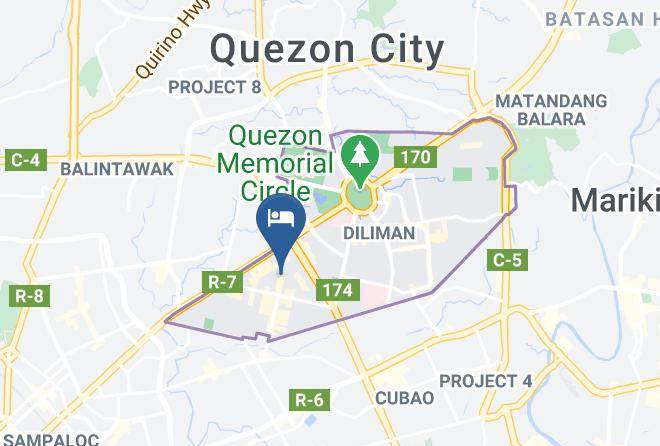 Metro Manila - Hotel Rembrandt Maps