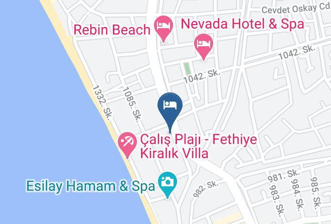 Fethiye - Remer Hotel Maps