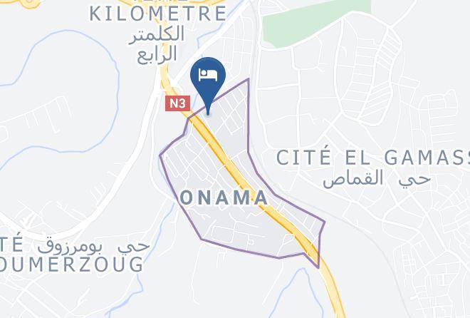 Constantine - Hotel Remes Maps
