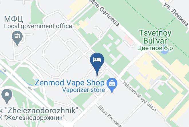 Tyumen - Hotel Remezov Maps