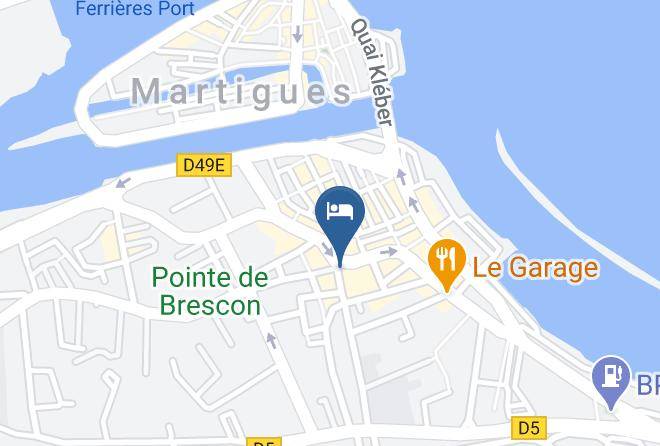 Bouches Du Rhone - Hotel Renaissance Martigues Maps