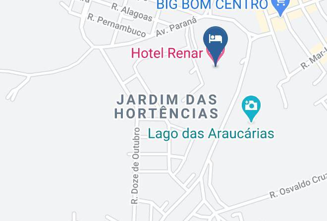 Fraiburgo - Hotel Renar Maps