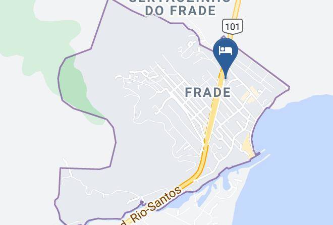 Angra Dos Reis - Hotel Renascer Maps