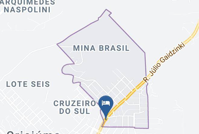 Criciuma - Hotel Renata Palace Criciuma Maps