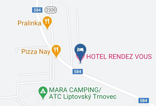 Liptovsky Mikulas - Hotel Rendez Vous Maps