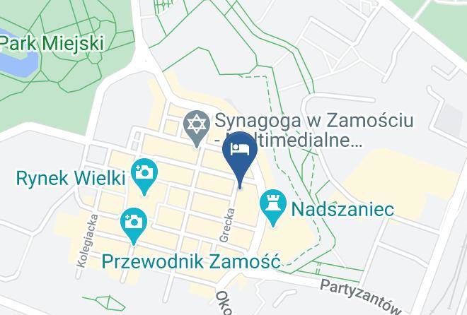 Zamosc - Hotel Renesans W Zamosciu Maps