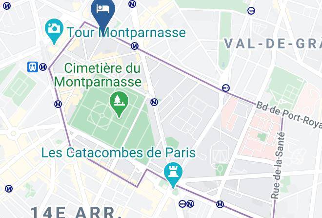 Paris - Hotel Renoir Maps