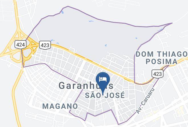 Garanhuns - Hotel Reobot Maps
