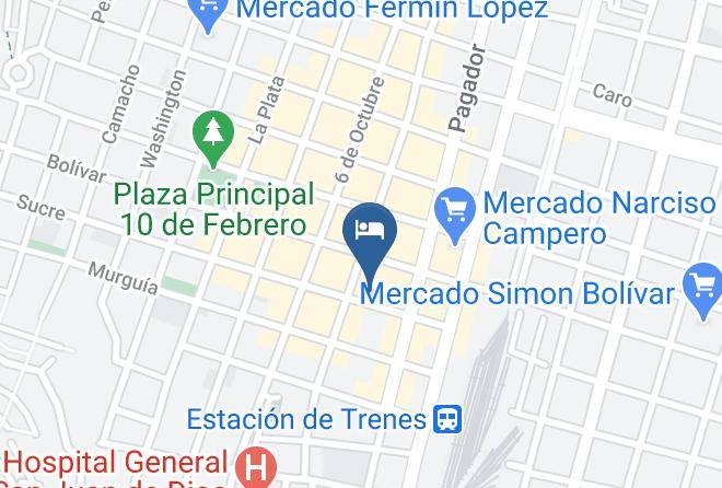 Cercado - Hotel Repostero Maps