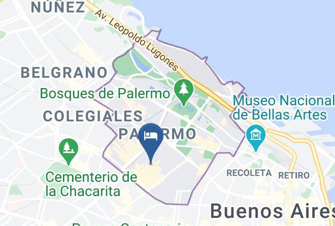 Buenos Aires - Hotel Republica Palermo Maps