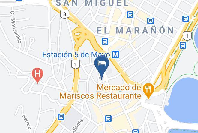 Santa Ana - Hotel Republica Maps