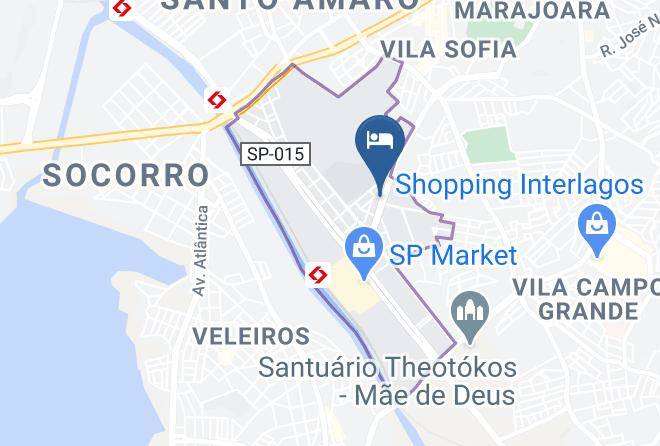 Sao Paulo Campo Grande - Hotel Requinte Maps