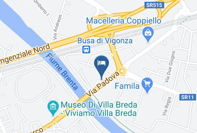 Padua - Hotel Resi Dep Maps