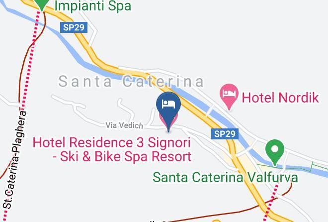 Sondrio - Hotel Residence 3 Signori Ski & Bike Spa Resort Maps