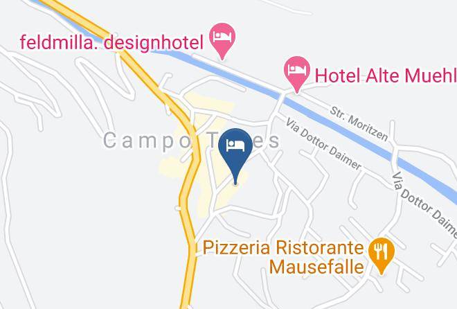 Hotel Residence Alpinum Map