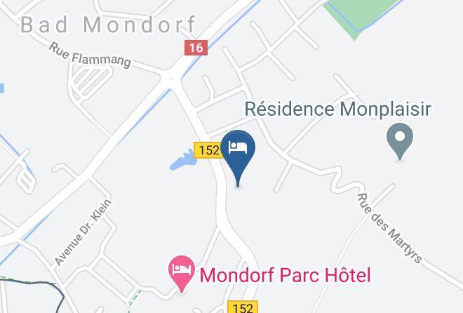 Mondorf Les Bains - Hotel Residence Am Klouschter Maps