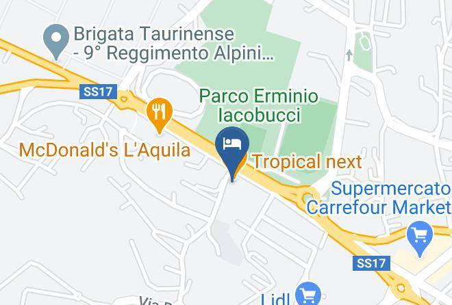 L Aquila - Hotel Residence Azzurro Maps