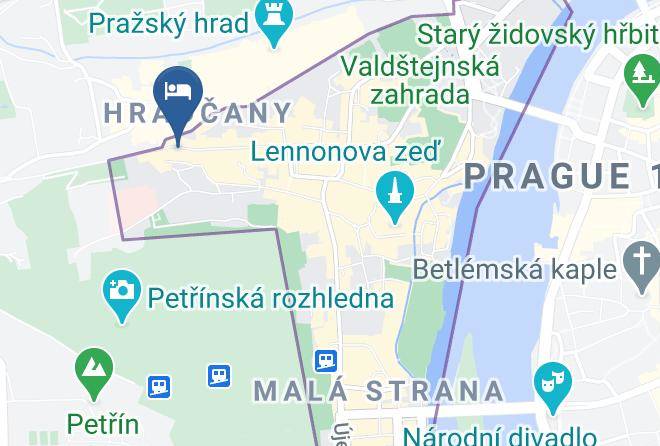 Prague - Hotel Residence Bijou De Prague Maps
