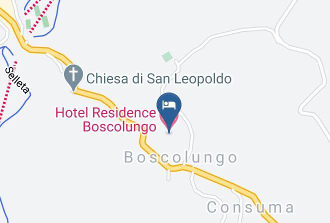 Pistoia - Hotel Residence Boscolungo Maps