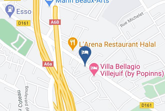 Val De Marne - Hotel Residence Central Park Maps