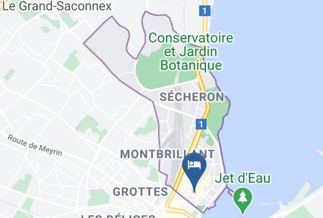 Geneva - Hotel Residence Cityzen Maps