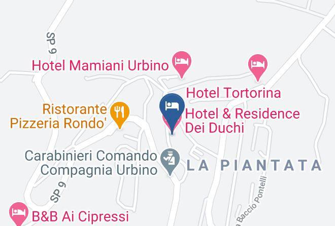 Pesaro And Urbino - Hotel & Residence Dei Duchi Maps