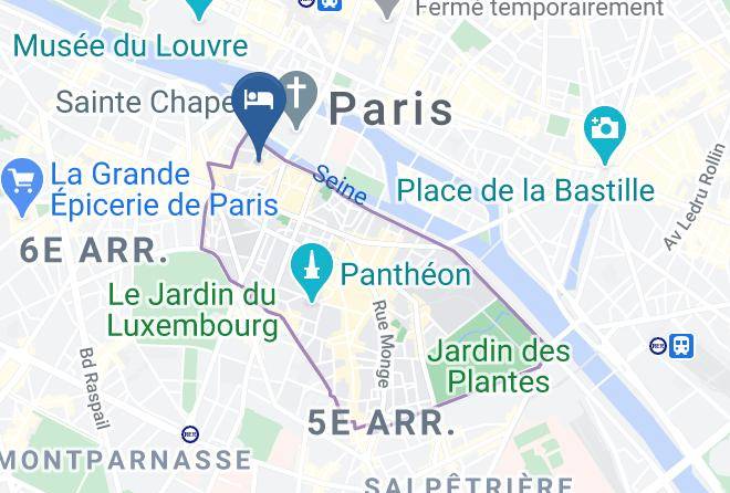 Paris - Hotel Residence Des Arts Maps