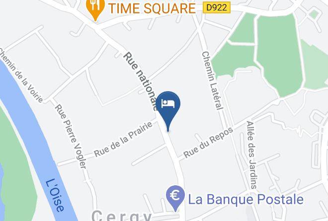 Val D Oise - Hotel Residence Divarius Maps