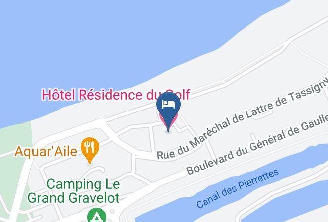 Pas De Calais - Hotel Residence Du Golf Maps