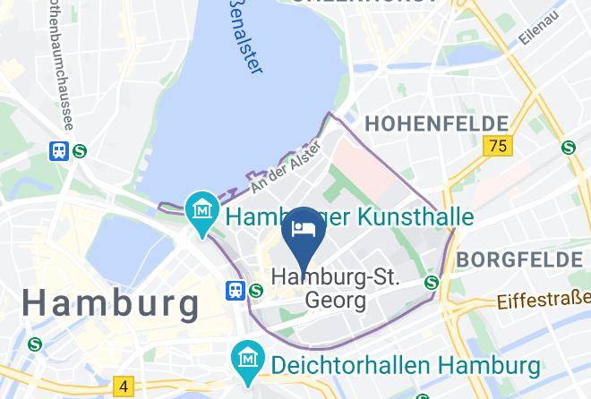 Stadt Hamburg - Hotel Residence Hamburg Maps