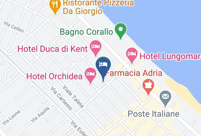 Forli - Elisabetta Hotel Residence Maps