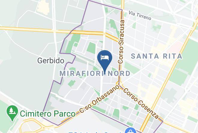 Turin - Hotel Residence Guido Reni Maps