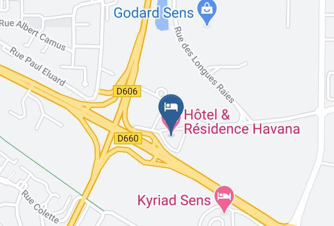 Yonne - Hotel & Residence Havana Maps