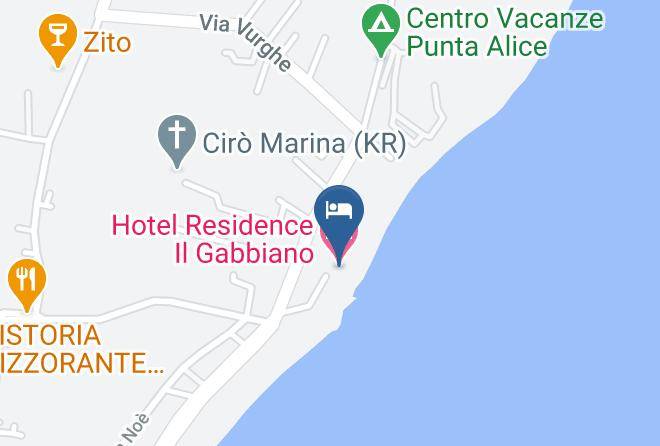 Crotone - Hotel Residence Il Gabbiano Maps