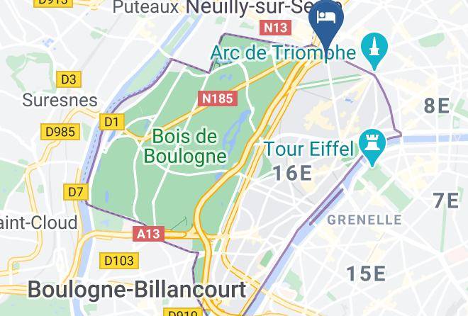 Paris - Hotel Residence Imperiale Maps